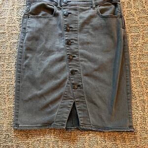 Express grey jean Skirt - Size 6